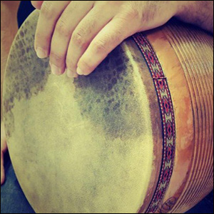 یادگیری تنبک